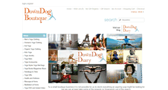 Desktop Screenshot of downdogboutique.com
